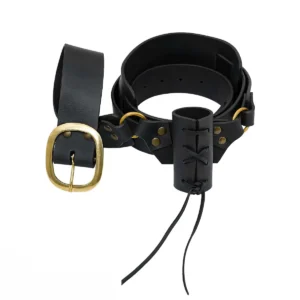 Medieval Sword Hanging Genuine Leather Baldric