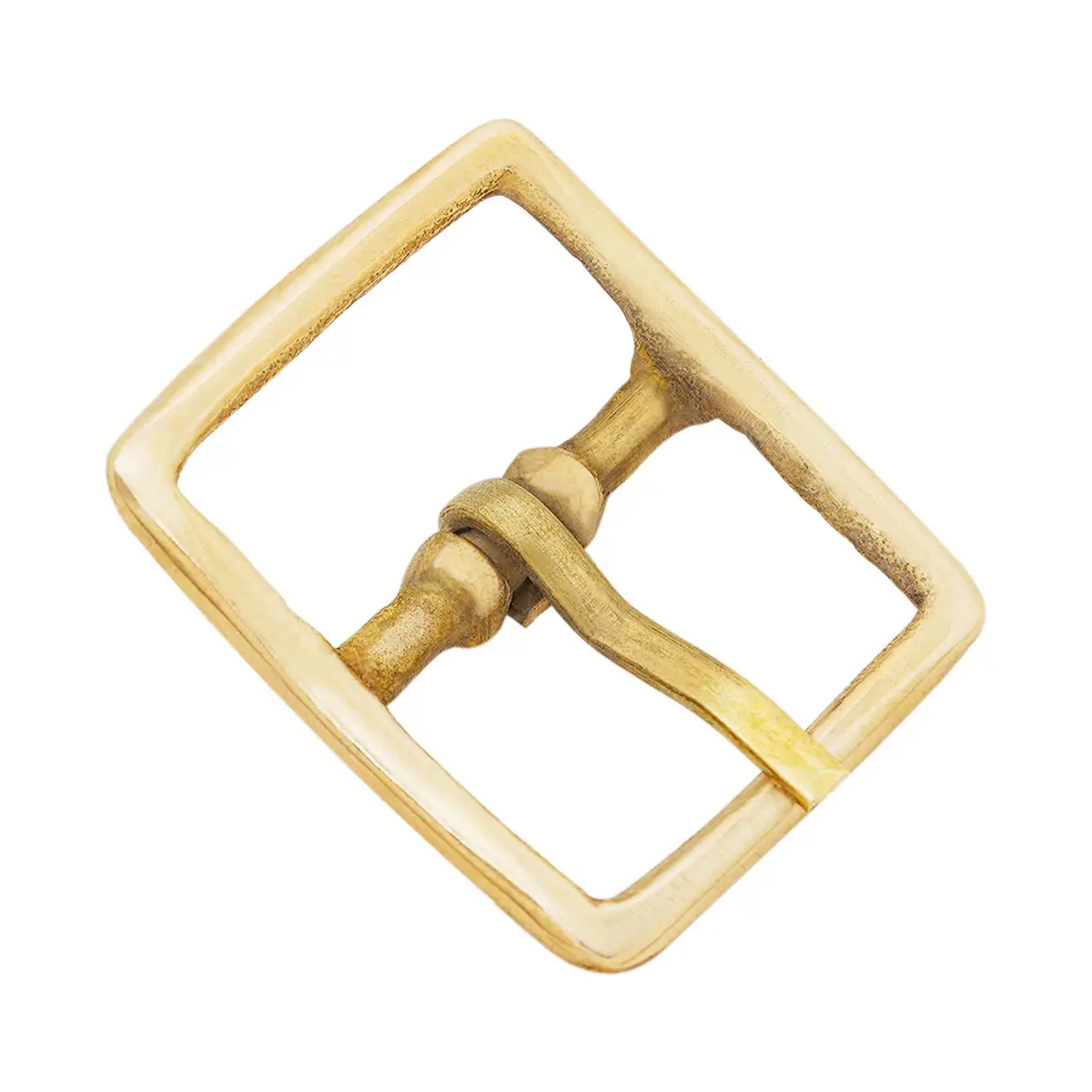 Brass Rectangle Belt Buckle Brass Rectangle Belt Buckle