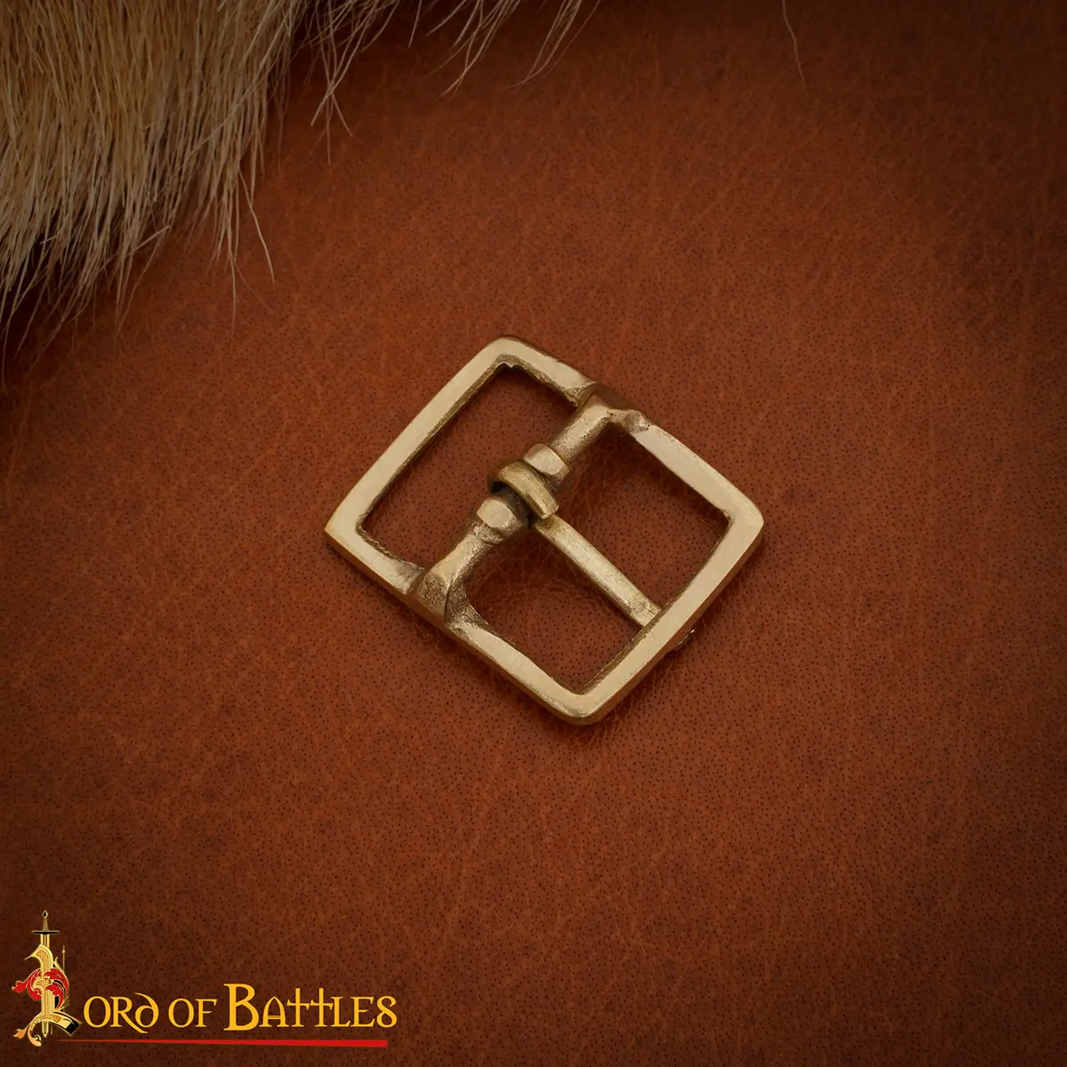 Brass Rectangle Belt Buckle Brass Rectangle Belt Buckle - Image 5