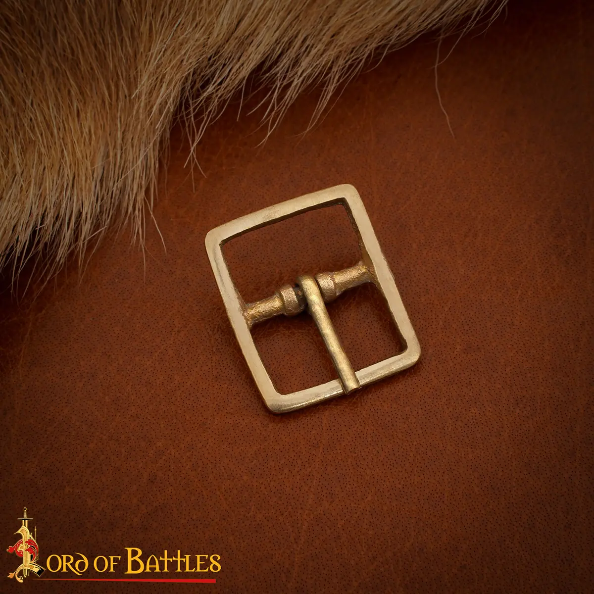 Brass Rectangle Belt Buckle Brass Rectangle Belt Buckle - Image 6