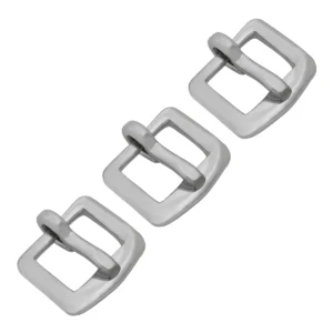 Bright Rust-Resistant Nickel Belt Buckles Set