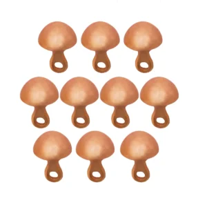 Lost-wax Cast Bronze Classic Medieval Buttons Small Set of 5