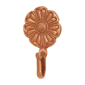 Lost-wax Cast Bronze Medieval Floral Hook