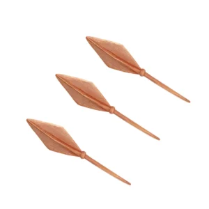 Lost Wax Cast Bronze Tanged Arrowhead 6.5 cm, Authentic Roman Era Arrowhead