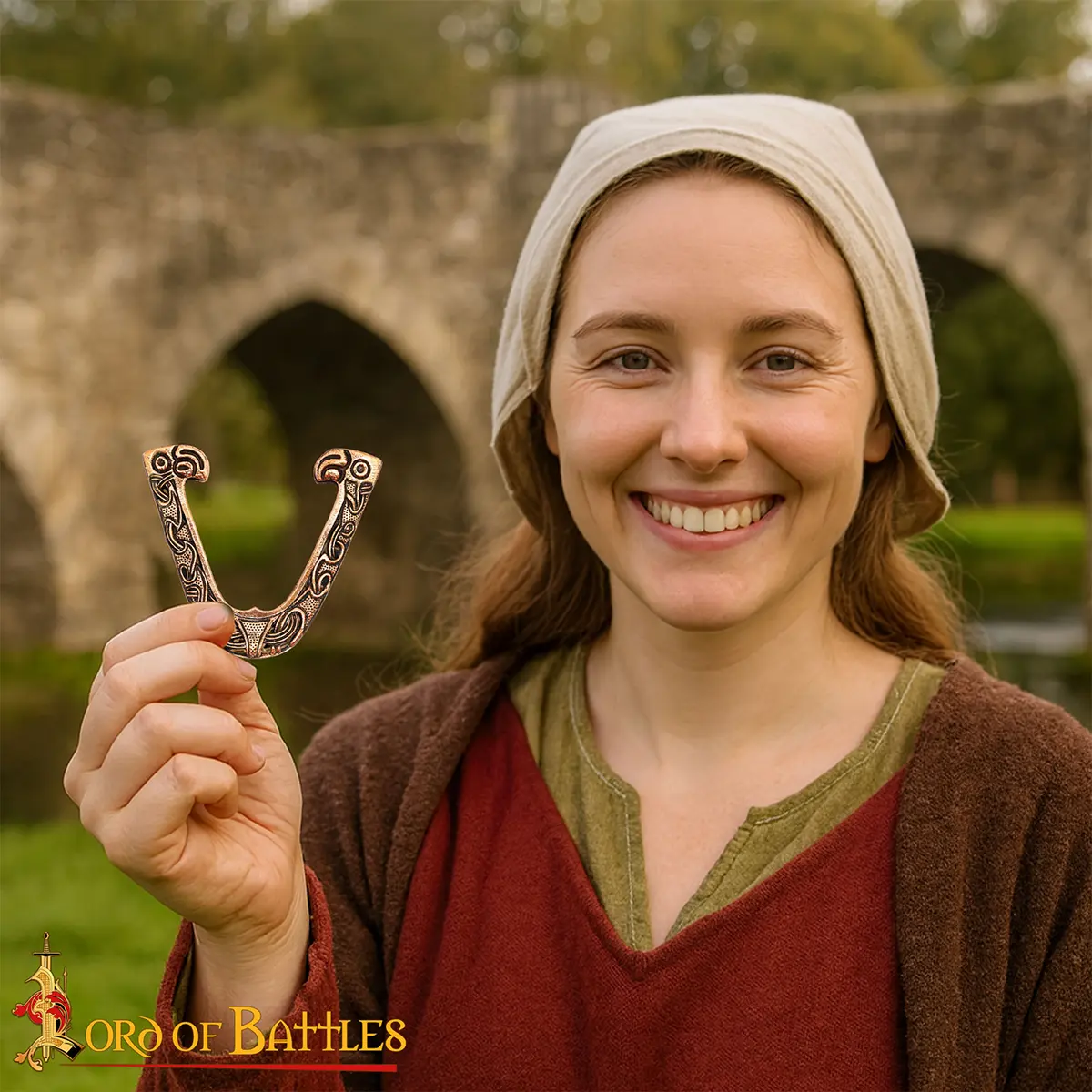 Viking Bronze Sword Chape – Hedeby Inspired (10th–11th Century) Viking Bronze Sword Chape – Hedeby Inspired (10th–11th Century) - Image 6