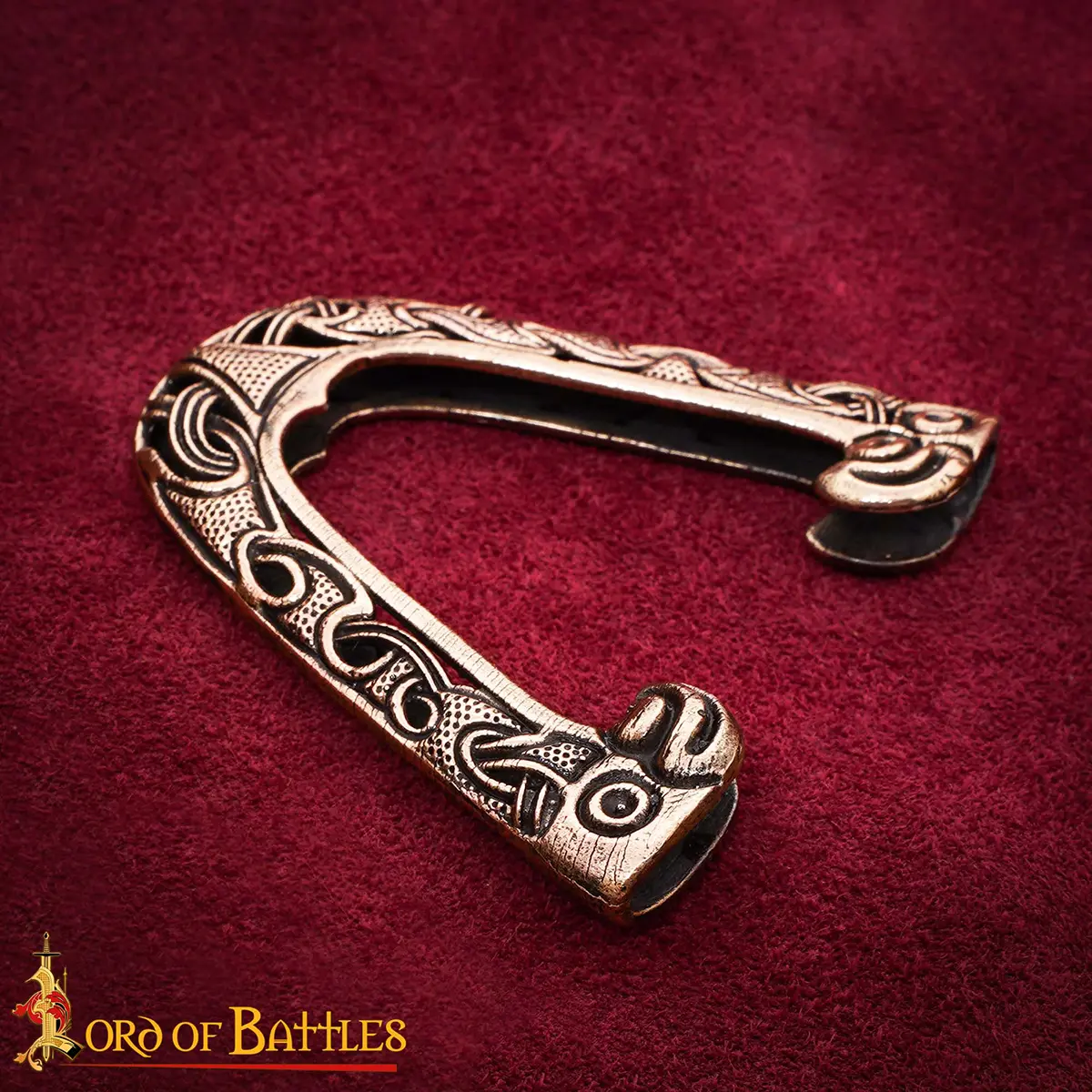 Viking Bronze Sword Chape – Hedeby Inspired (10th–11th Century) Viking Bronze Sword Chape – Hedeby Inspired (10th–11th Century) - Image 7