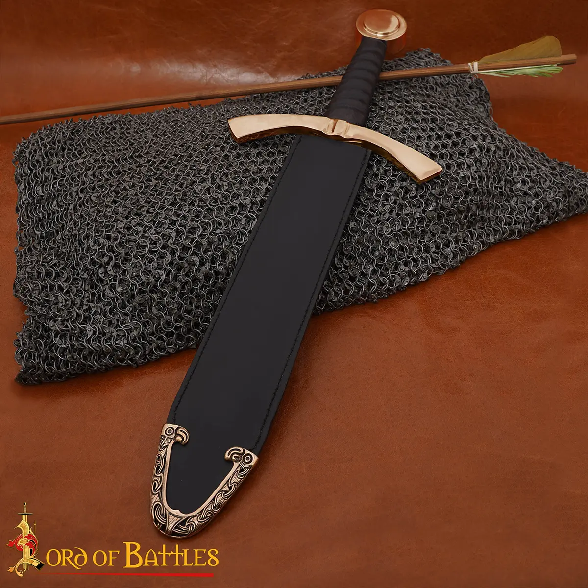 Viking Bronze Sword Chape – Hedeby Inspired (10th–11th Century) Viking Bronze Sword Chape – Hedeby Inspired (10th–11th Century) - Image 8