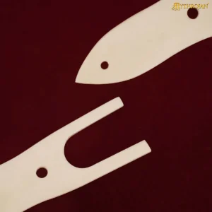 Authentic Viking Horn Lucet Norse Cord-Making Tool, Polished Ox Horn