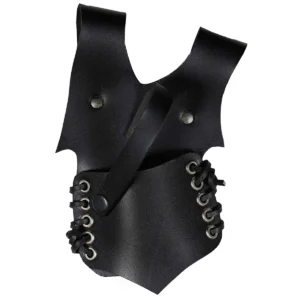 Mythrojan Medieval Renaissance Leather Sword Frog Sword LARP Costume Accessory