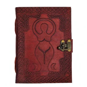 Goddess Leather Journal 7 x 5 Inches
