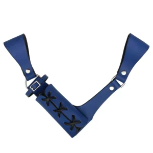 Genuine Leather Adjustable Sword Frog Medieval & LARP Scabbard Holder For 6 cm Belts