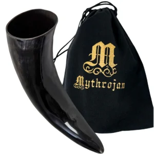 Mythrojan 400 ML Viking Drinking Horn Viking Wine/Mead Mug