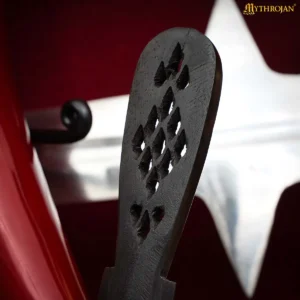 Solid Hardwood Ritual Athame, Handcrafted Wooden Ceremonial Knife