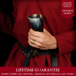 Mythrojan Viking Drinking Horn Viking Wine/Mead Mug