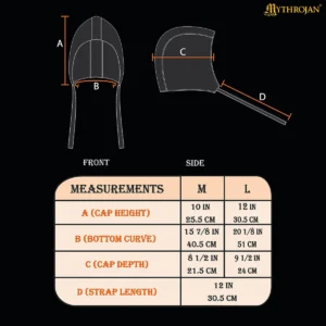 Medieval Cotton Coif Sturdy 100% Cotton Canvas Cap | Historical Themes & LARP Costume Accessory