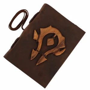 Mythrojan For the Horde Warcraft Leather Journal