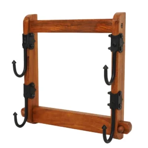 Wall Sword Rack 2 Tier Display Stand