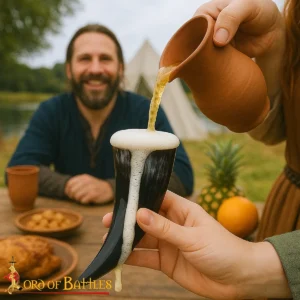 Medieval Viking Drinking Horns 60 - 80 ML Each Set of 3 Handcrafted Genuine Ox Horn, Extra Small