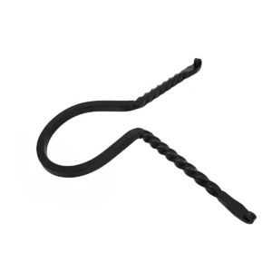 Drinking Horn Stand - Hand-Forged Viking Twisted Iron Holder