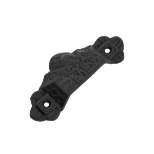 Rustic Cast Iron Drawer Pulls Cabinet Cup Pulls: Ideal for Victorian, Colonial, Retro, Steampunk, Gothic, Baroque, and Medieval Settings, (10.1x4.1) cm
