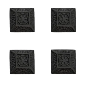 Hand Forged Iron Cabinet Knob Pull Antique Rustic Knobs for Kitchen Cabinet Drawer Pull Handles with Hardware