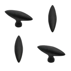 Hand Forged Iron Cabinet Knob Pull - Pack of 4