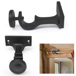 black curtain rod bracket