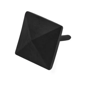 Nails Iron Textured Iron Clavos Decorative Nails, Hand Forged, Natural Oil Blackened Finish