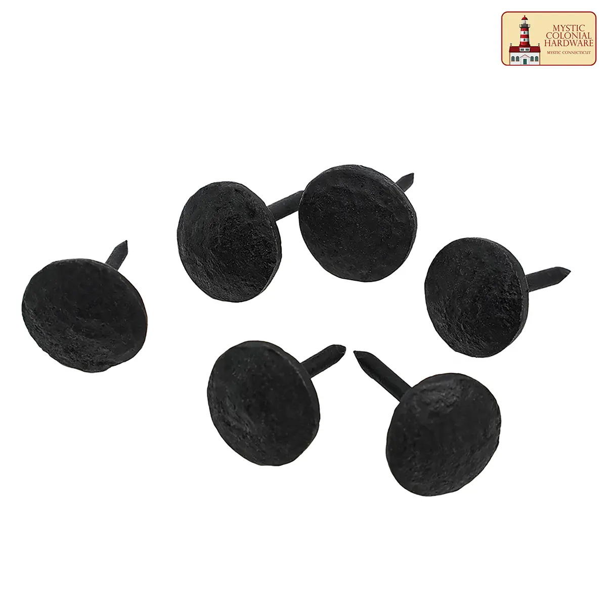 Nails Iron Long Round Clavos Decorative Nails, Hand Forged, Natural Oil Blackened Finish Nails Iron Long Round Clavos Decorative Nails, Hand Forged, Natural Oil Blackened Finish - Image 2