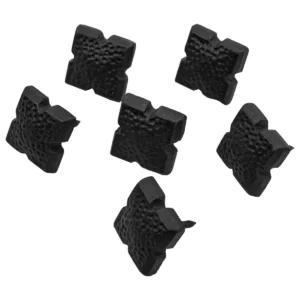 Studs in Solid Forged Iron Victorian, Colonial, Retro, Steampunck, Gothic, Baroque Medieval