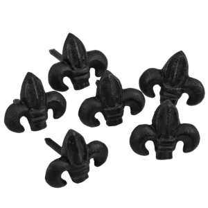 Hand-Forged Iron Fleur DE LIS CLAVOS