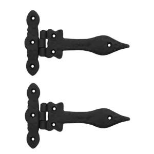 Professional Grade Quality Solid Heavy Duty Screen Door Hinges with Oil Blackened Finish