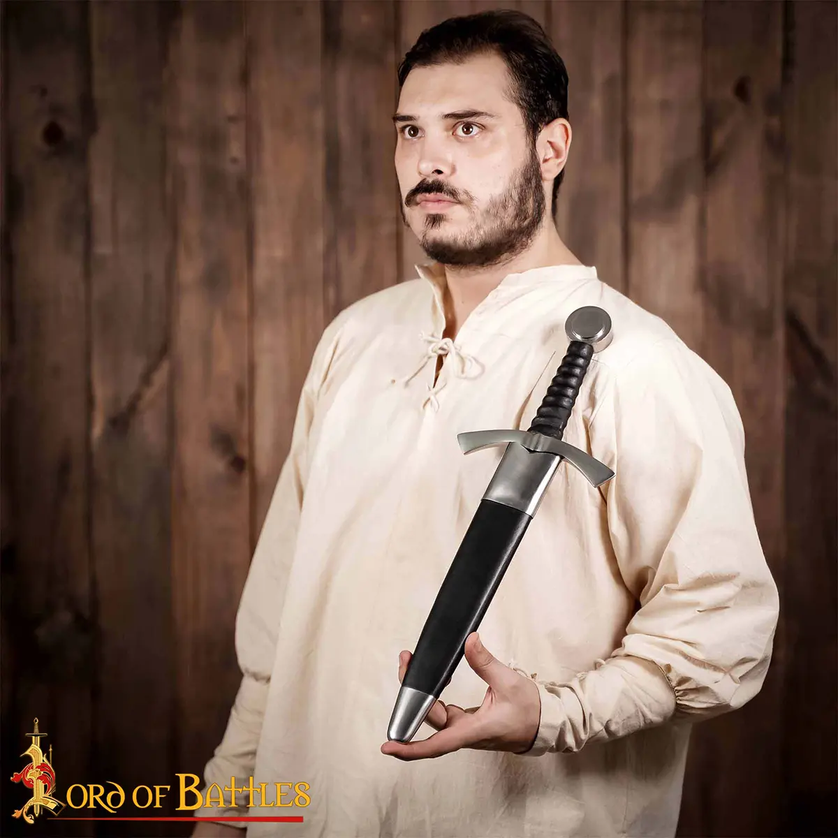Medieval Historic Dagger with Scabbard – Decorative Steel Collectible - Image 6