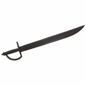 Black Wooden Pirate Cutlass Sword Prop, Theater & LARP