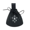 Pirate leather belt pouch