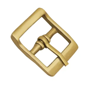 Medieval Solid Brass Buckle Small