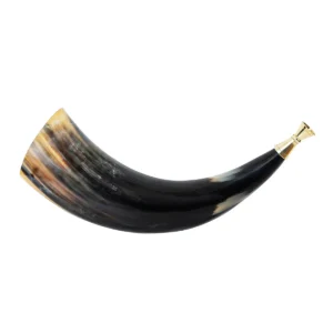 Viking Blowing Horn with Solid Brass Mouthpiece