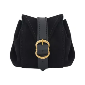 Medieval Mini Coin Pouch Handcrafted from Genuine Leather