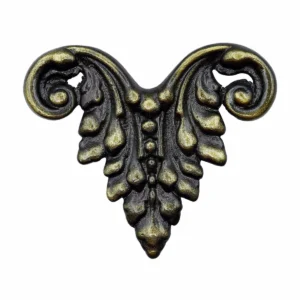 Antique Brass Royal Leather Mount Fully Functional Accessory