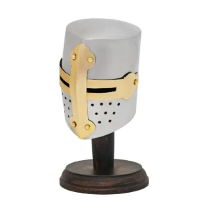 Handcrafted Crusader Miniatures Knight Helmet