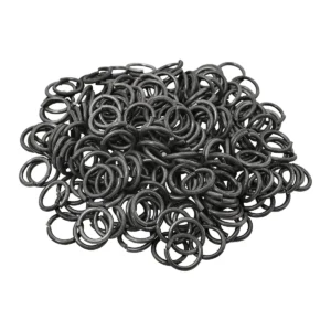 Loose Chainmail Rings – 8 mm 16 Gauge High Tensile Spring Steel, Natural Finish