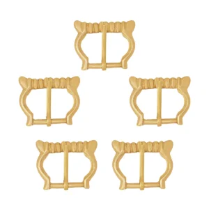 Early to High Medieval Brass Buckle, 9th–12th Century