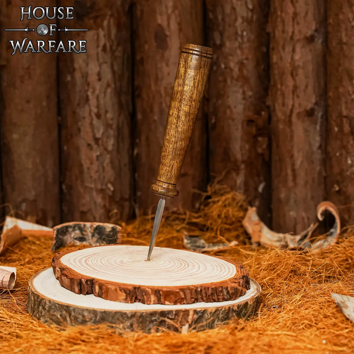 Leather Needle Awl -Polished Wooden Handle | Traditional Stitching Tool Leather Needle Awl -Polished Wooden Handle | Traditional Stitching Tool - Image 4