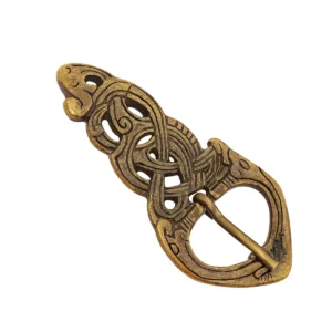 Viking Brass Belt Buckle