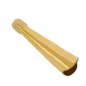 Small Solid Brass Scabbard End / Chape
