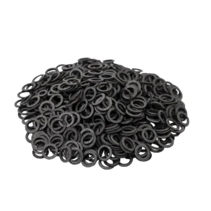 Loose Ring Mail Set – Flat Solid Rings, 6mm Inner Diameter, 18 Gauge Steel
