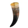Floral Knotwork Drinking Horn