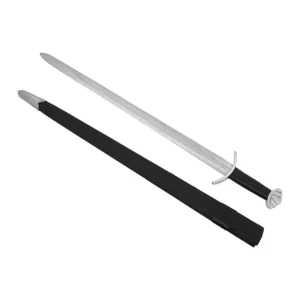 Viking 5-Lobed Collector's Sword with Leather Scabbard - Display