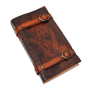 Celtic Dragon Leather Journal