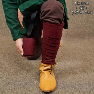 Wool Viking Winingas Leg Wraps With Fibula